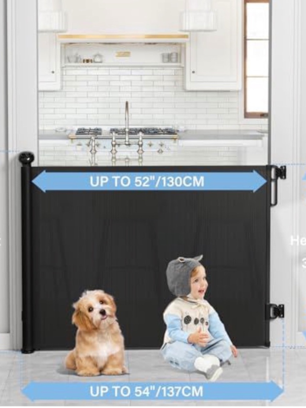 new , retractable gate
